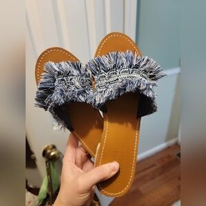 Blue Slides Flats